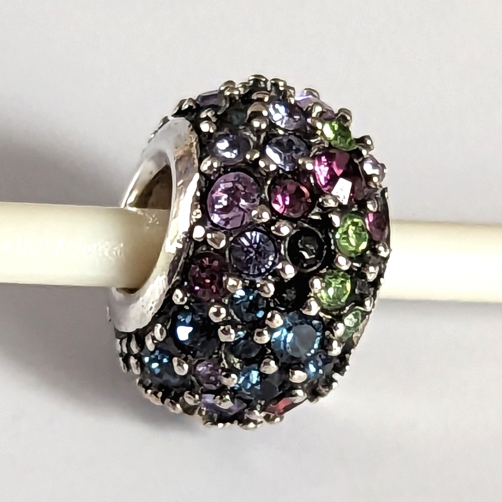 Chamilia Purple Jeweled Kaleidoscope Sterling Silver & Swarovski Crystal